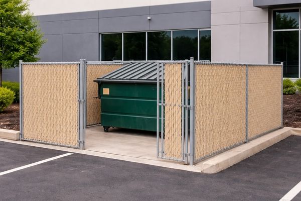Chain Link Privacy Slats