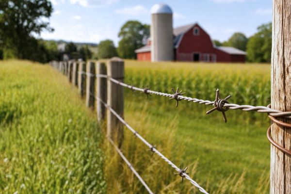 Barbed Wire Fence