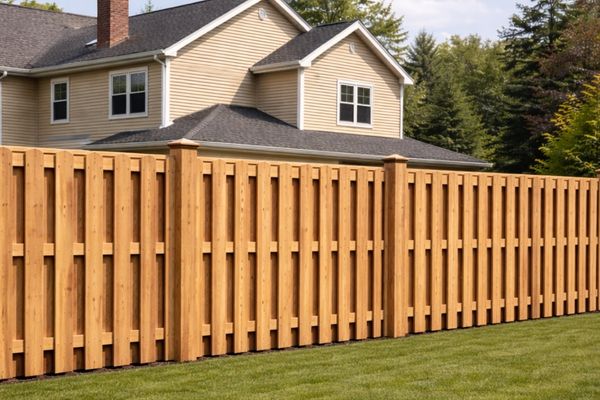 Shadow Box Fence