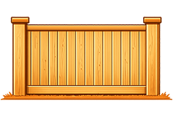 Wood Privacy Fence